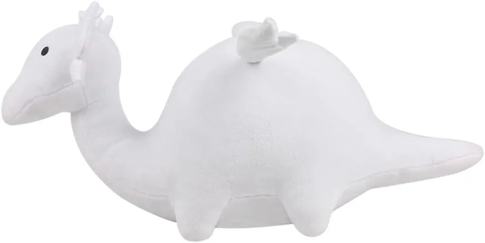 Kawaii Miss Kobayashi's Dragon Maid Plush Toy KannaKamui Tohru Soft Stuffed Animal White Dragon Plushie Pillow Doll 11in (White)