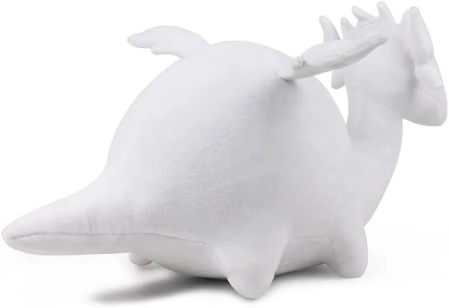 Kawaii Miss Kobayashi's Dragon Maid Plush Toy KannaKamui Tohru Soft Stuffed Animal White Dragon Plushie Pillow Doll 11in (White)