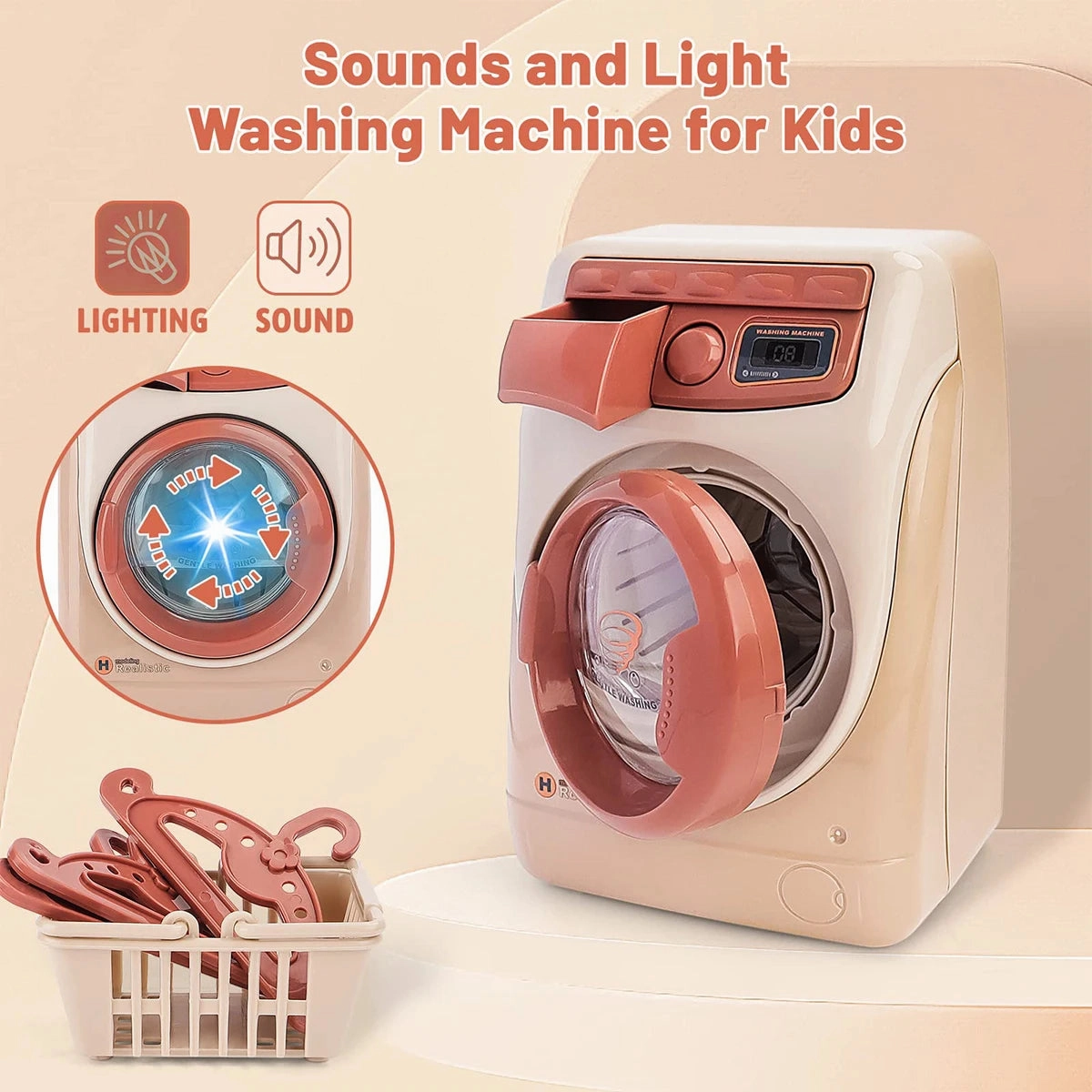 Kids Kitchen Toy Set for Pretend Play