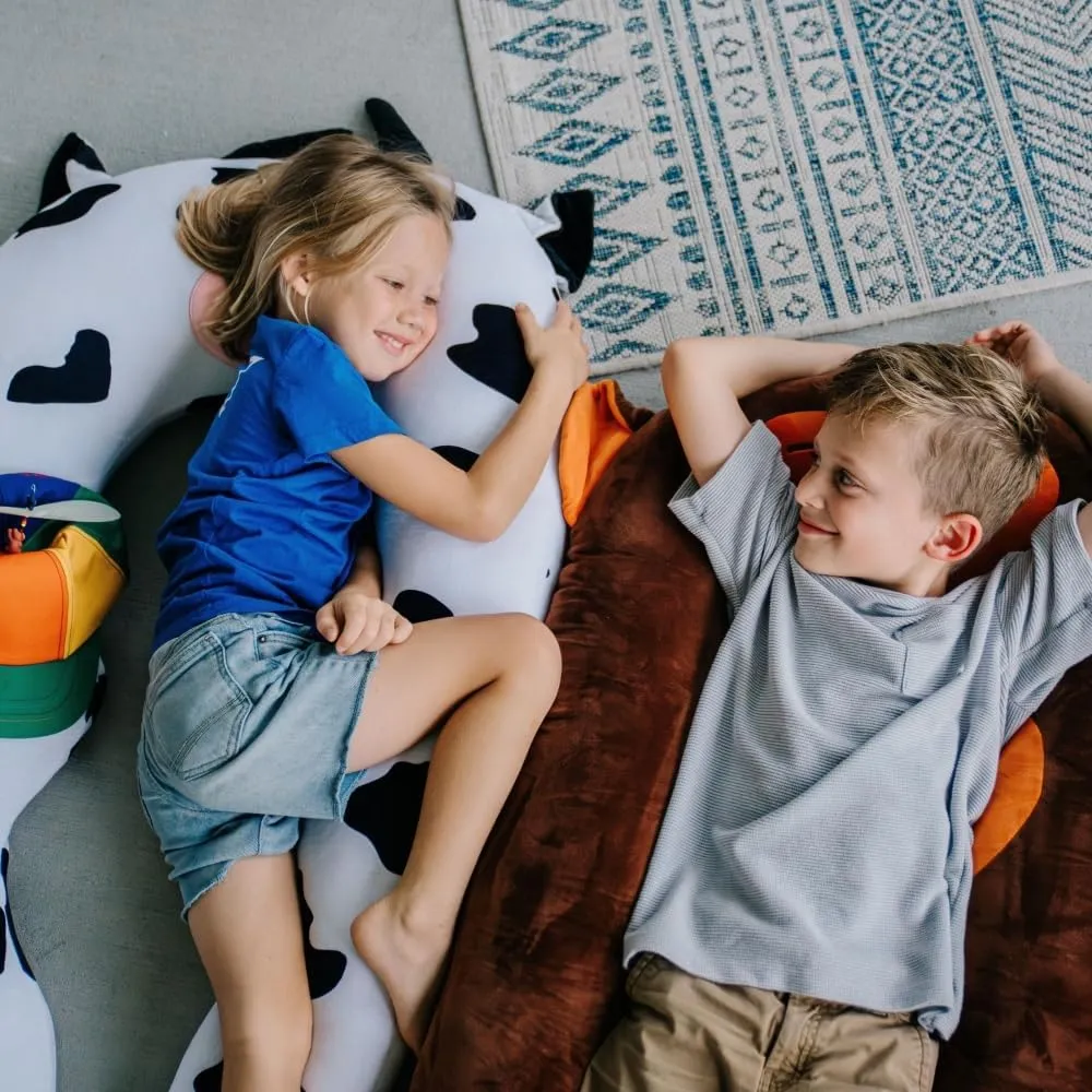 KRITTERS – Incredibly Soft Silk Cotton, Stuffed Animal, Body Pillow for Kids, Kritters to Snuggle, Pillow Pets for Boys or Girls, Washable Removable Cover, Play, Calming Anxiety, ADHD, Special Needs