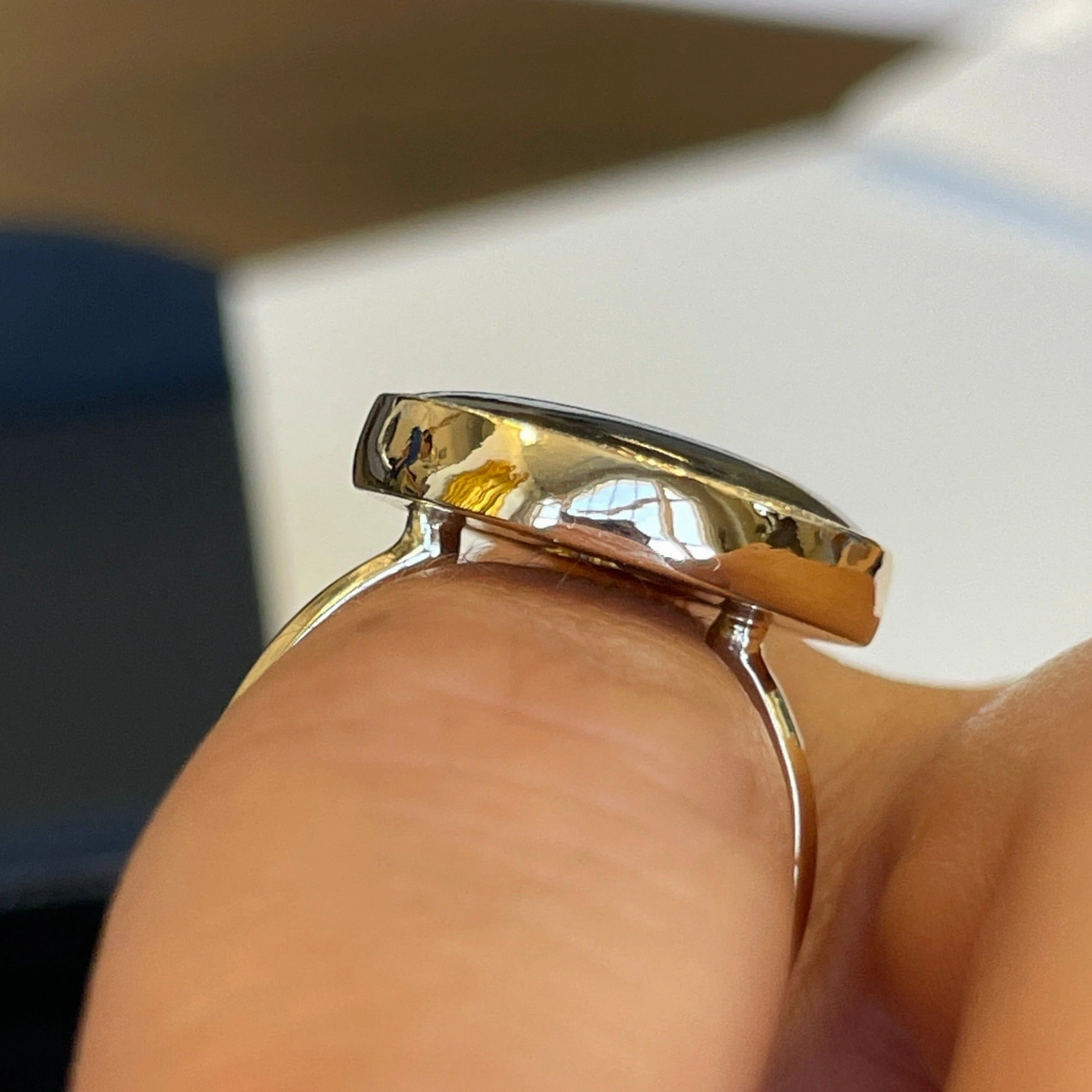 Labradorite Cocktail Ring