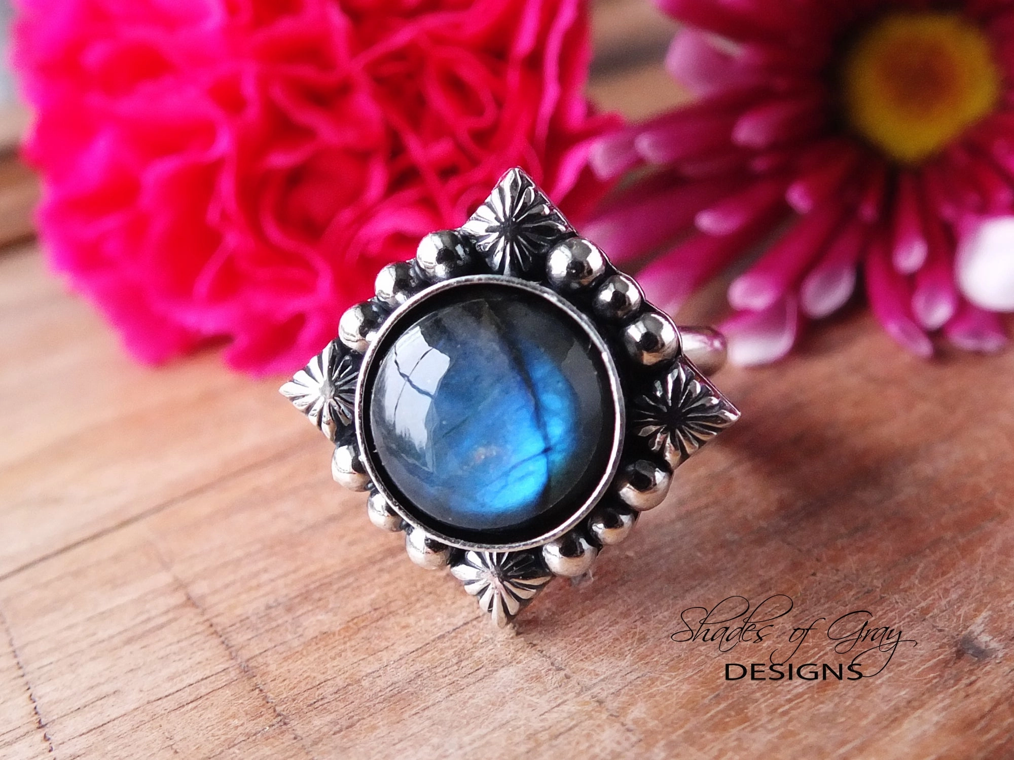 Labradorite Ring or Pendant (Choose Your Size)