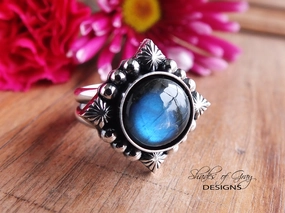 Labradorite Ring or Pendant (Choose Your Size)