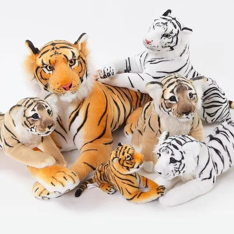 Large Stuffed Tiger Plush Toy- Giant Tiger Stuffed Animal -Big Plush Toy (28inches,Excluding Tail)