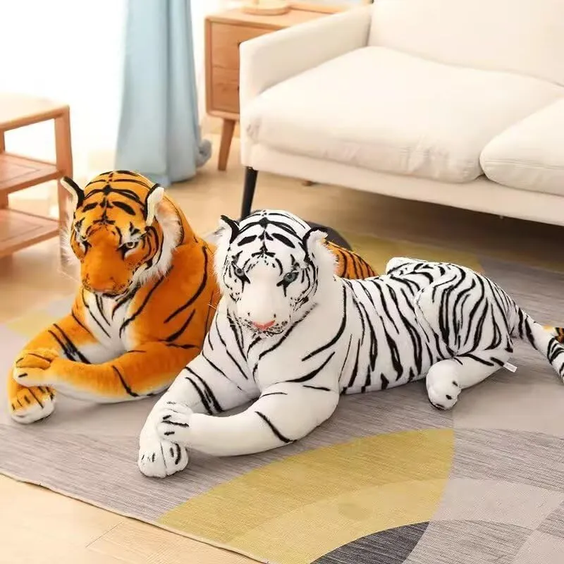 Large Stuffed Tiger Plush Toy- Giant Tiger Stuffed Animal -Big Plush Toy (28inches,Excluding Tail)