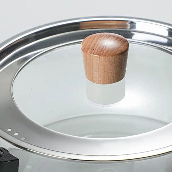 Large Capacity Kitchen Stove Glass Cooking Pot