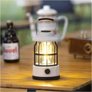 LED Camping Lantern w/Dimmer Switch Rechargeable USB Camping Light Portable Waterproof LED Tent Light Camping Lamp for Camping Emergency Fishing Hiking Power Cuts