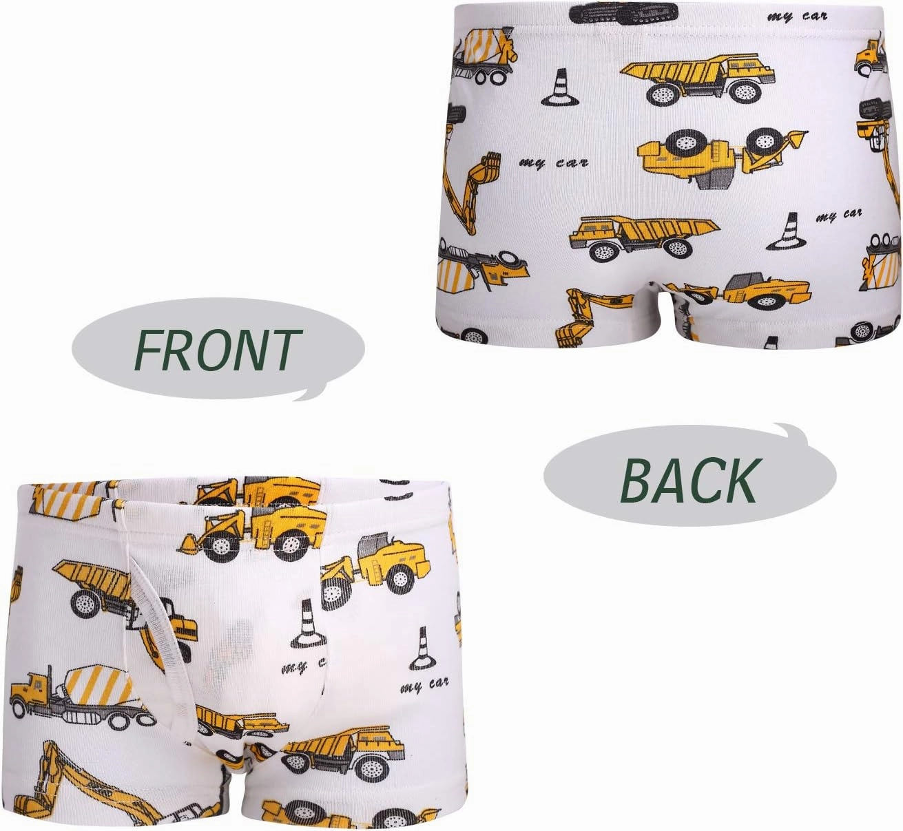 Little Boys Soft Cotton Briefs Toddler Kids Underwear Various cute patterns 6-8-9Pack,size:2-3T 3-4T 4-5T 5-6years 7-8years