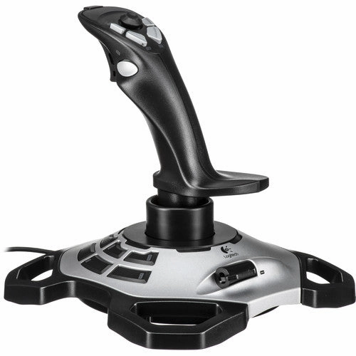 Logitech G Extreme 3D Pro Joystick - 12 Programmable Buttons, 8-way hat switch