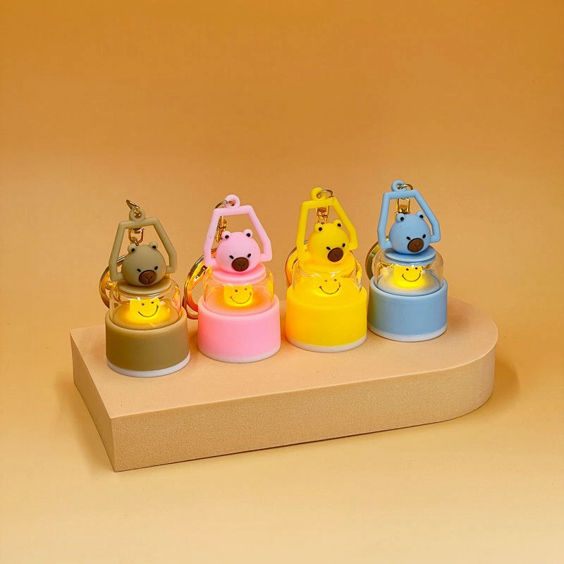 Luminous Capybara Lantern Keychains
