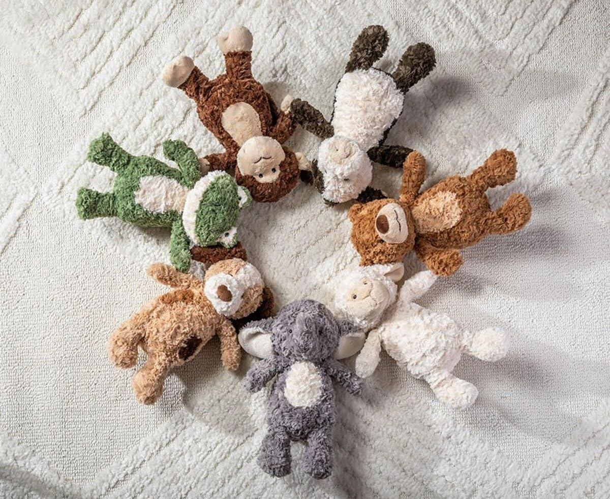 Mary Meyer Stuffed Animal Again Friends Soft Toy Made from Recycled Materials, 9-Inches, Teddy Bear
