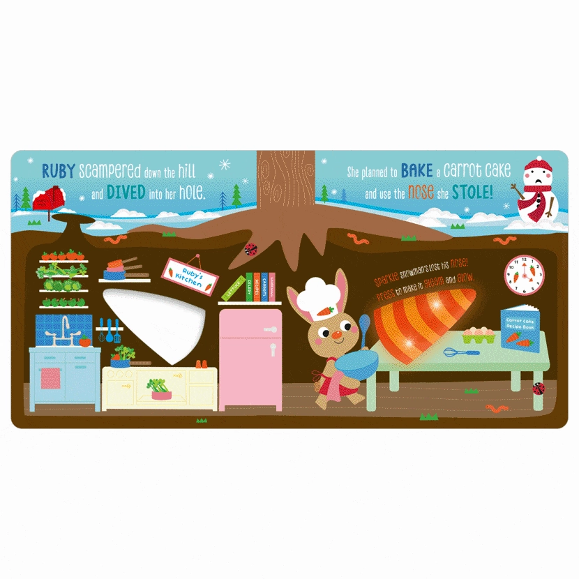 MBI Sparkle Snowman Board Book