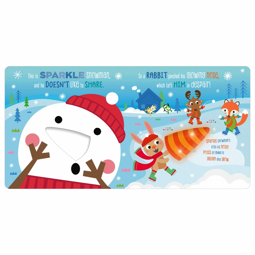 MBI Sparkle Snowman Board Book