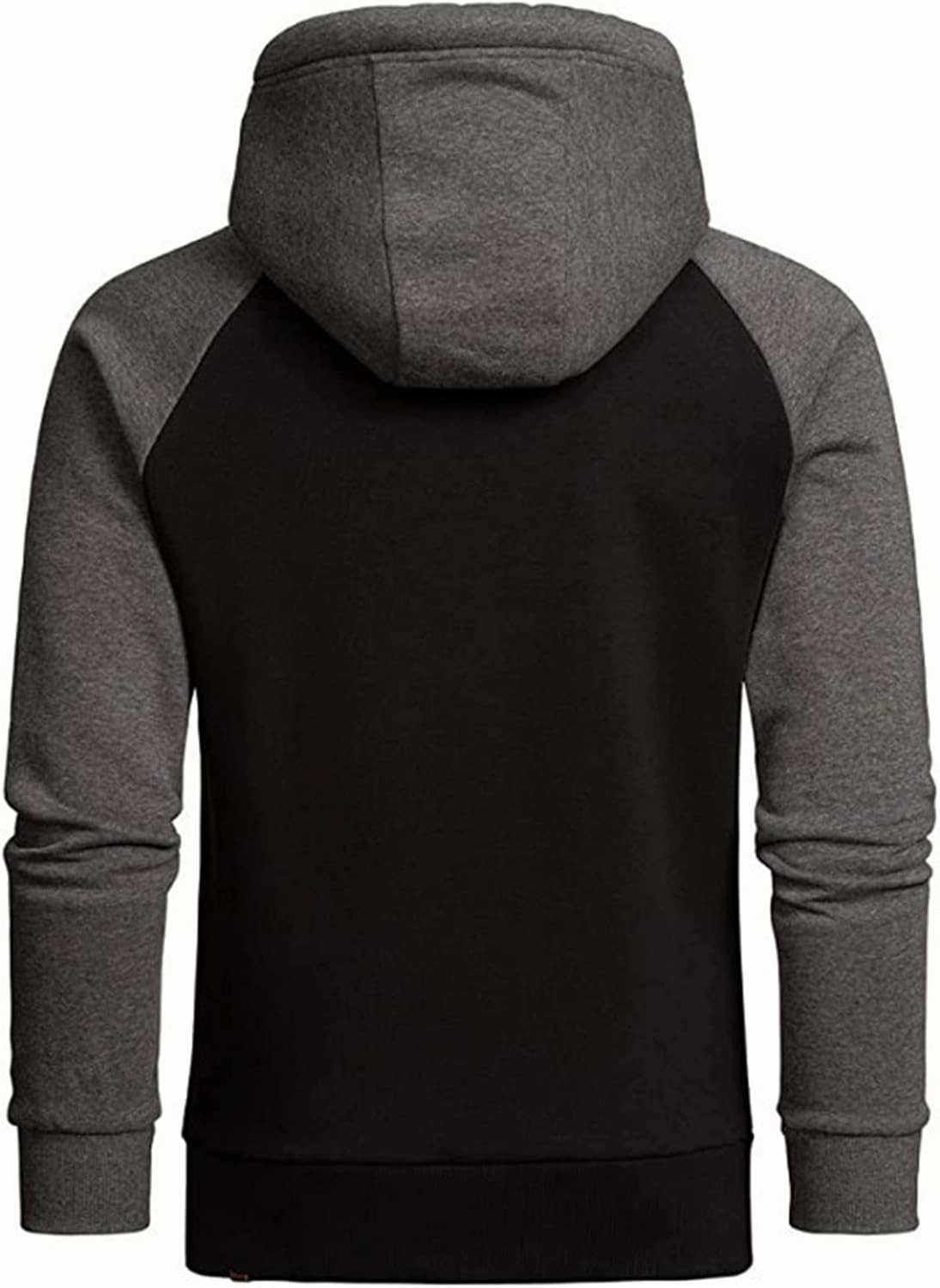 Men's Hooded Shirts Long Sleeve Lightweight Novelty Tops with Hood Athletic Stylish Regular Fit Pullover