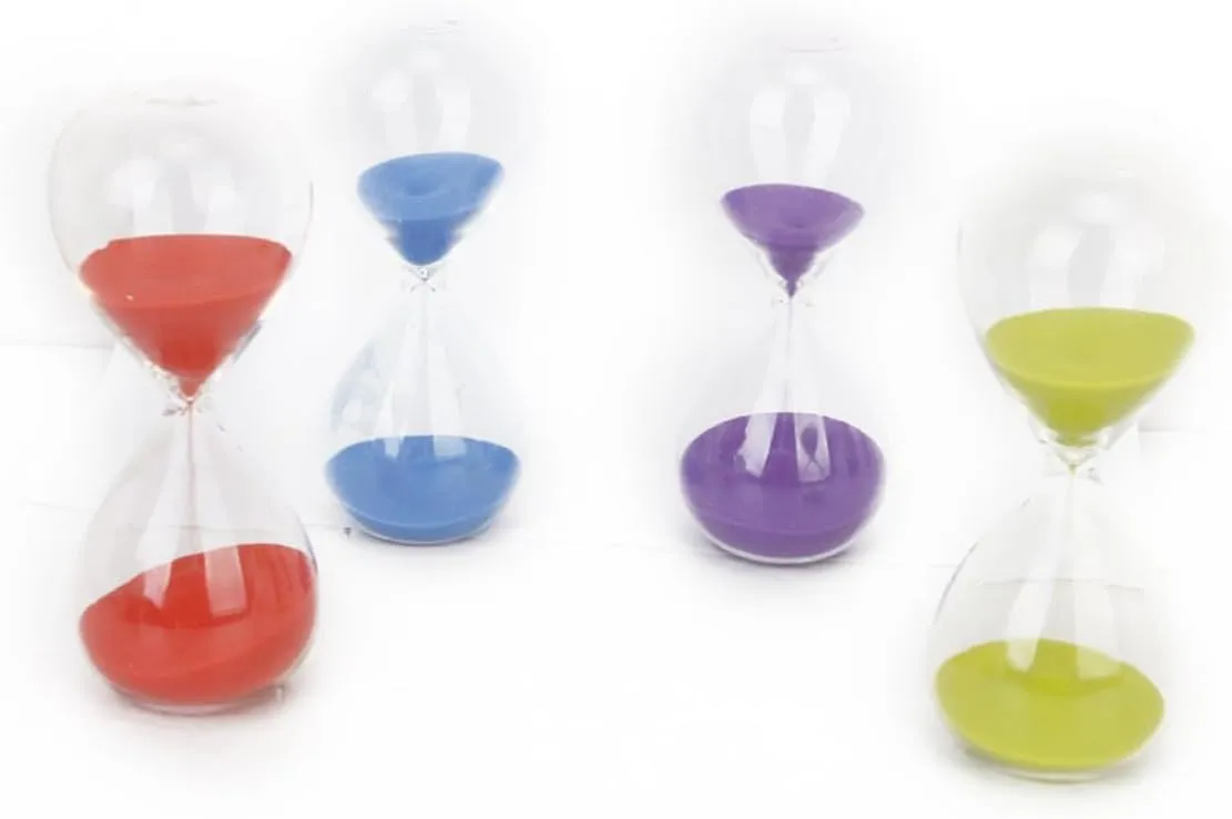 Mikinona Hourglass Timer 15 Minutes Sand Timer Hourglass for Cooking Games Decor Time Hour Sandtimer Dec