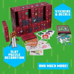 Minecraft 24 Day Premium Advent Calendar - Officially Licensed Gifts & Seasonal Christmas Decor For Boys Bedroom | Paladone