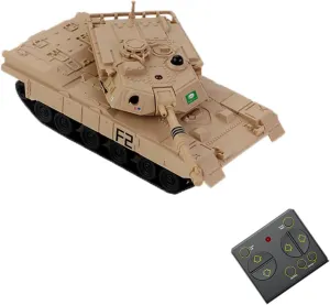 Mini Tank Remote Control Combat Tracked Military Tank Model Simulation Tiger Popular Toy Puzzle Toy Boy