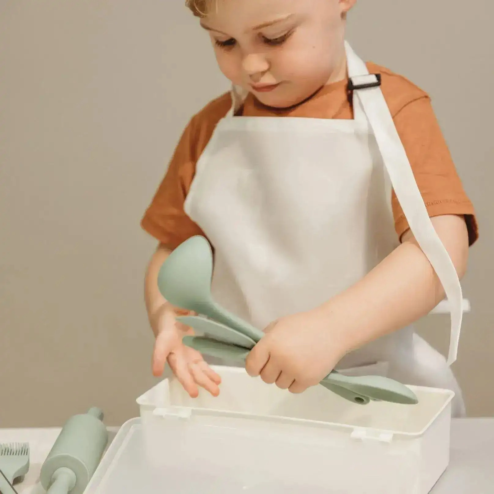 Mini Chef Kids Kitchen Utensils Set