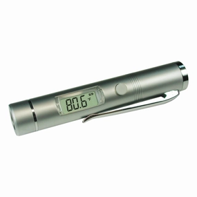 Mini Digital Infrared Thermometer Certified to UL4200A Reese’s Law for Reptiles, Playground, Automotive, [ -27.4° to 428 °F ] (-33° to 220 °C) 1:1 D:S Ratio, Model TN002PC NO Laser