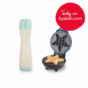 Mini Star Waffle Batter Bottle Bundle