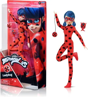 Miraculous Ladybug 10.5" Fashion Doll with YoYo and Tikki Kwami by Playmates Toys