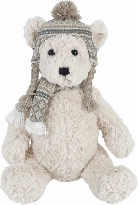 MON AMI Boden The Nordic Bear Stuffed Animal – 15”, Teddy Bear Plush for Baby Shower, Cute Plushies for Kids of All Ages