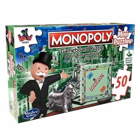 Monopoly Mini Puzzle 50pcs: Fun and Challenging Puzzle Game