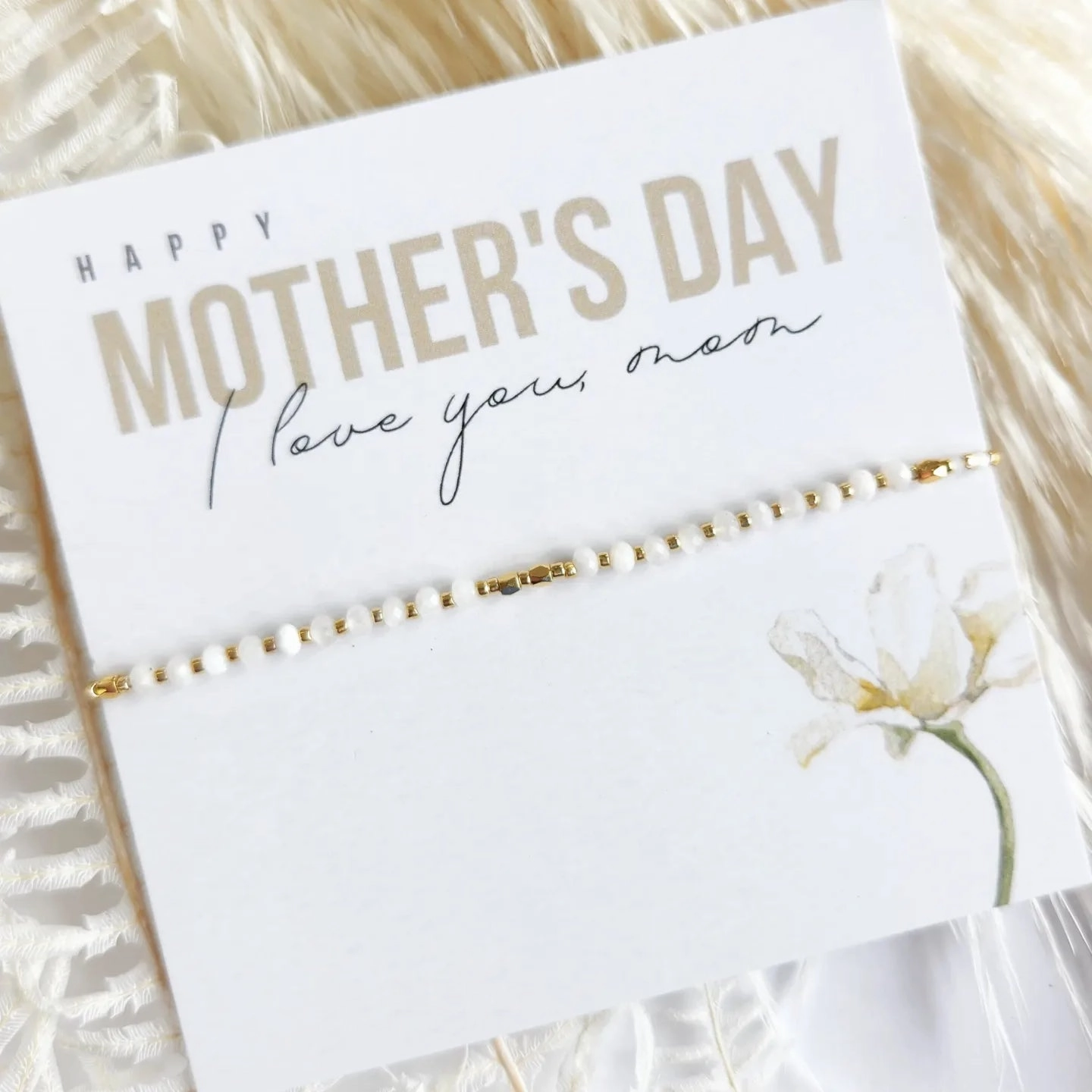 Mother's Day Stackable Gemstone Bracelet