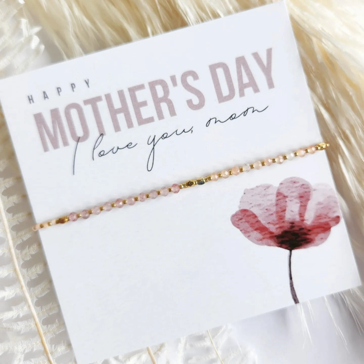Mother's Day Stackable Gemstone Bracelet