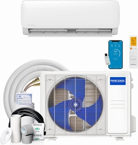 MrCool Easy Pro 12k BTU 18 SEER Ductless Heat Pump Split System - DIY Mini Split w/ 16ft Lineset