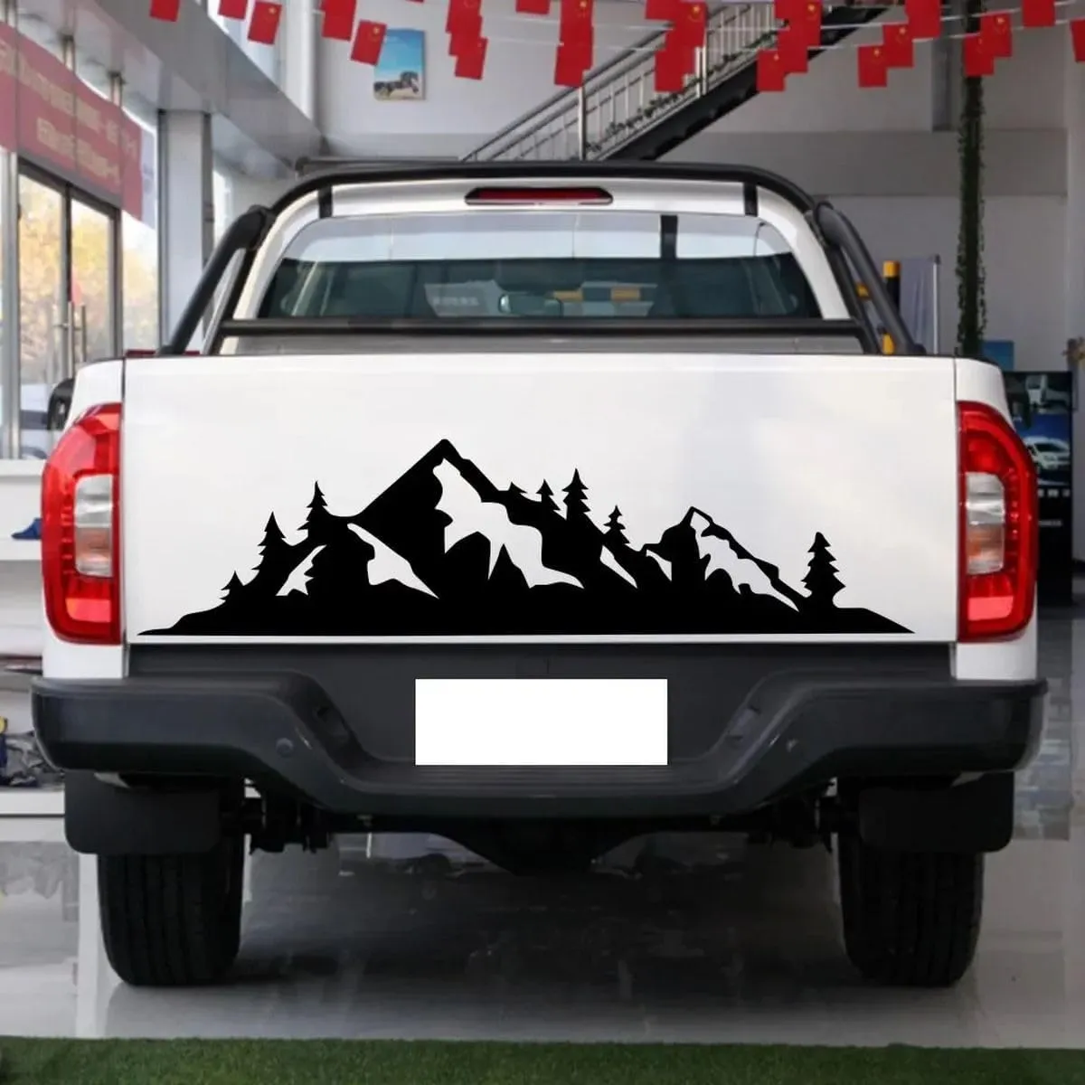 Multi Option Car Stickers for Off-Road L200 DMA Mountain Adventure Mountain Forest Graphics