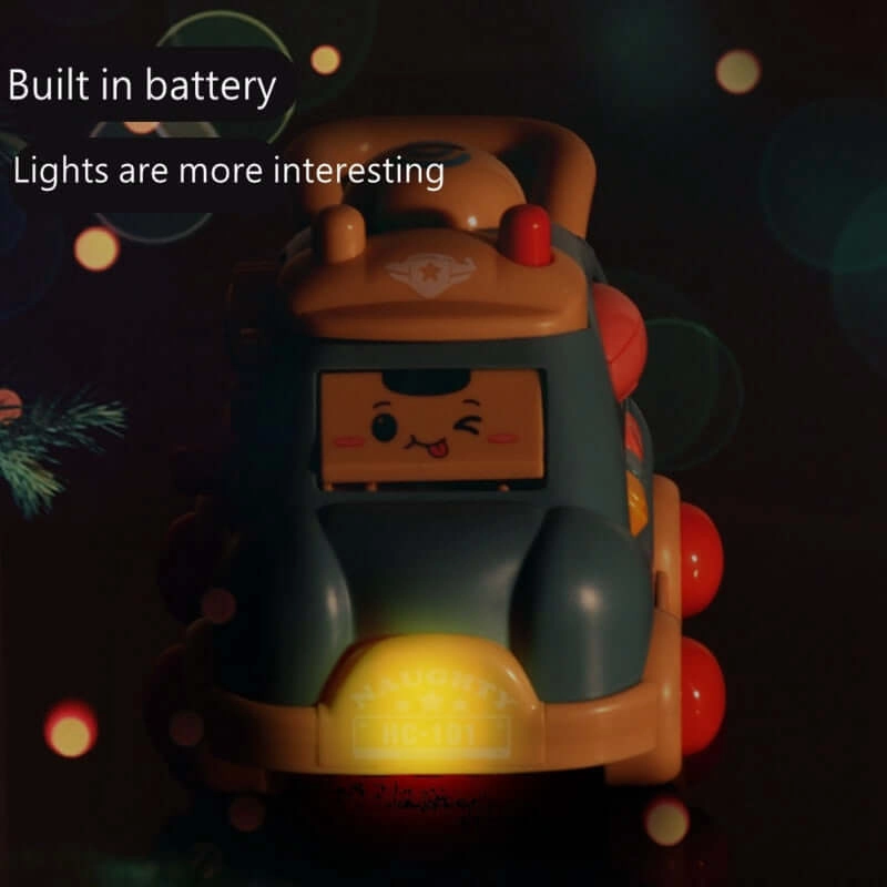 Musical Cartoon Car Toy for Baby