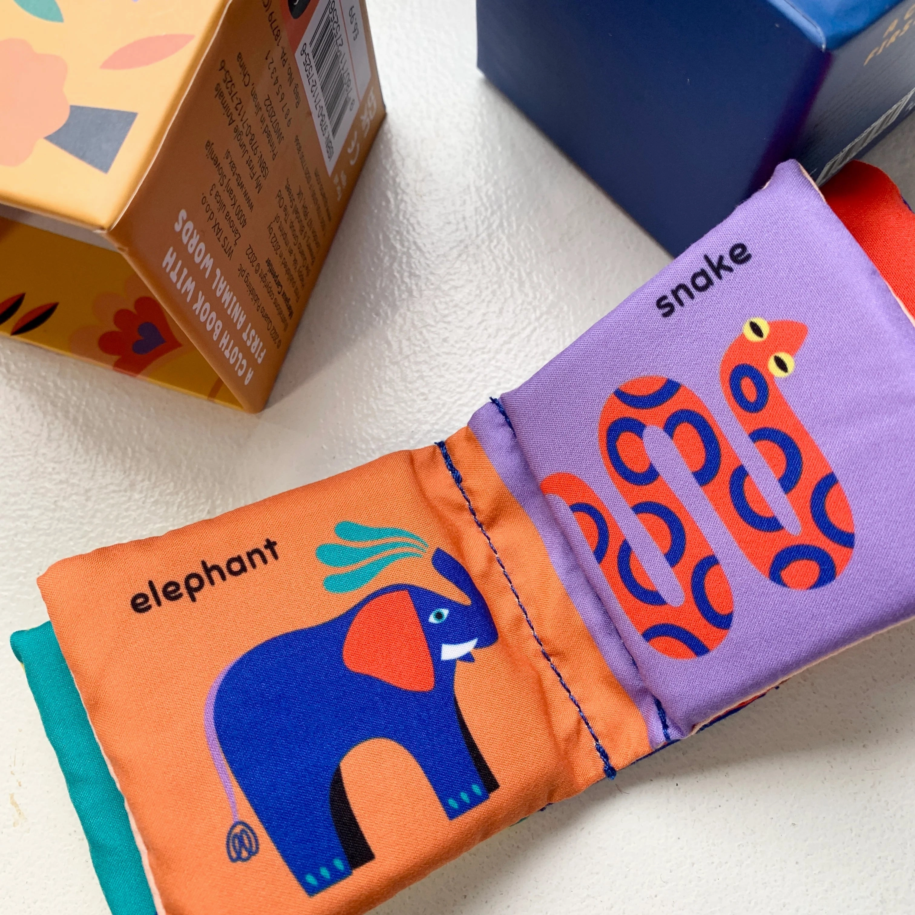 My First Jungle Animals Tiny Cloth Book