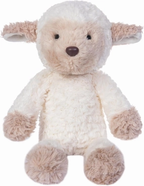 My OLi Easter Stuffed Animal 8.6" Easter Plush Light Brown Sheep Soft Toy Stuffed Animal Bedtime Gifts for Baby Kids Girls Boys