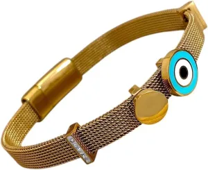 New 2025 Vintage Stainless Steel Watch Strap Bracelet Adjustable Cuff Waterproof Bangle For Women Stackable Jewelry Findings Fashion Trendy Accessories Creative Gift