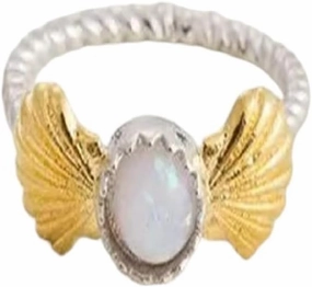 New 2026 Unisex Gold Color Shape Trendy Women Rings Paved Opal Stone Solid 925 Sterling Silver Jewelry For Party Decoration Luxury With You Accessories Creative For Women And Men