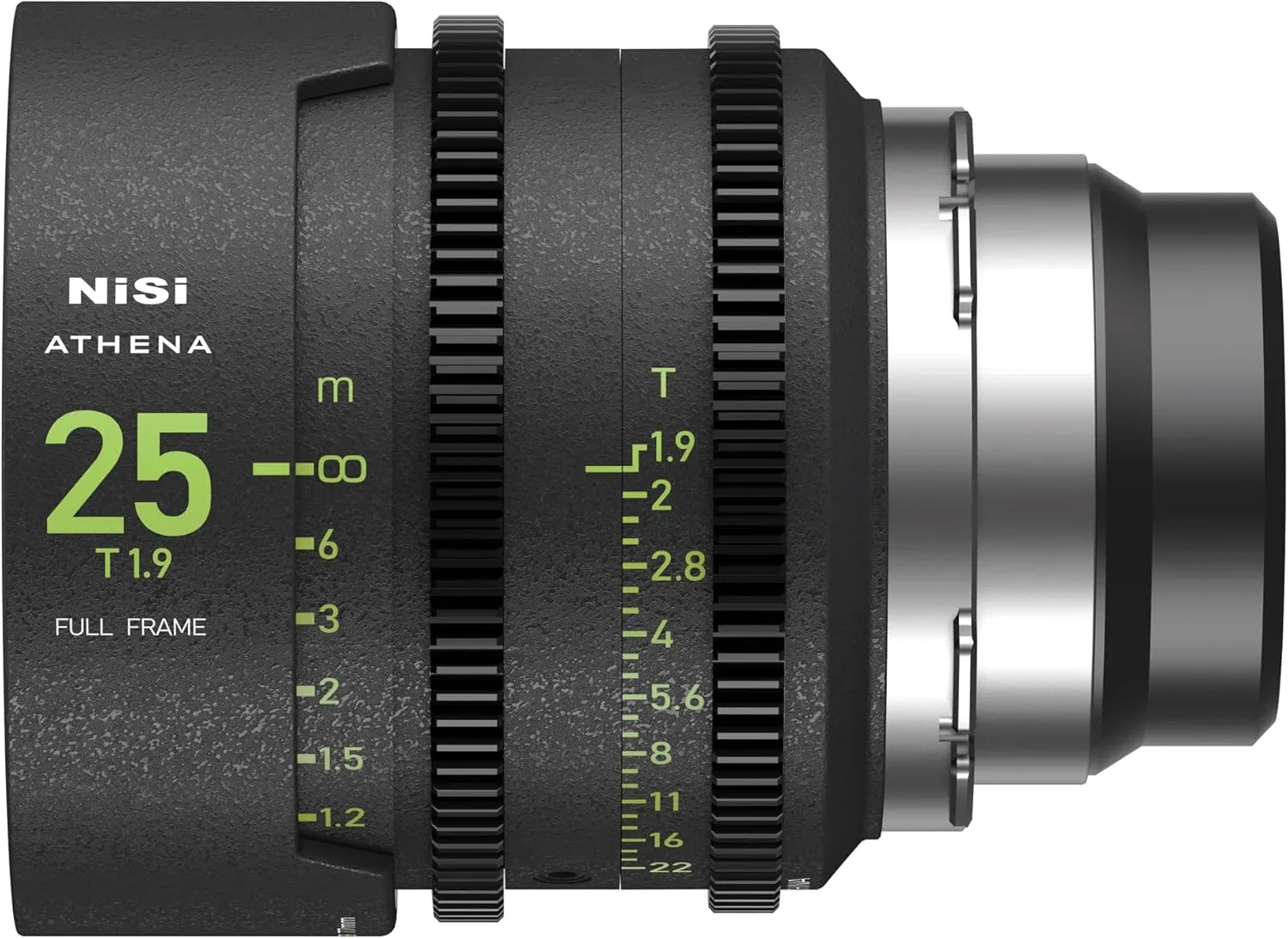 NiSi Athena Prime 5-Lens Kit Compatible with ARRI PL Mount Cameras | 14mm T2.4, 25mm T1.9, 35mm T1.9, 50mm T1.9, 85mm T1.9, with Hard Case