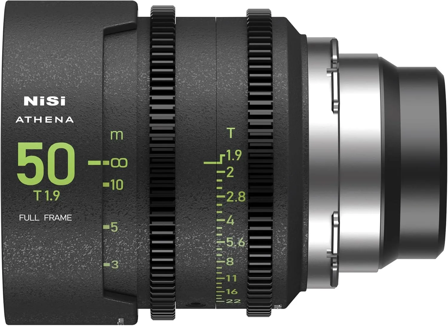 NiSi Athena Prime 5-Lens Kit Compatible with ARRI PL Mount Cameras | 14mm T2.4, 25mm T1.9, 35mm T1.9, 50mm T1.9, 85mm T1.9, with Hard Case