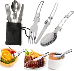 Outdoor Cooking Set Portable Camping Stove Alcohol Fuel Kit Mini Camping Cookware