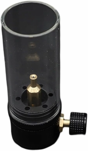 Outdoor Camping Illuminate Gas Lantern,Atmosphere Gas Lamp Tent Lamp,For Hiking,Portable Gas Lamp,For Outdoor Camping And Tent(Only lamp Black)