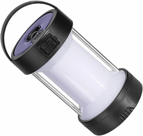 Outdoor Rechargeable Tent Lamp Compact Handheld LED Lantern for Camping Emergency and Power Outages Lightweight Solar Light for Outdoor Activities and Home Use