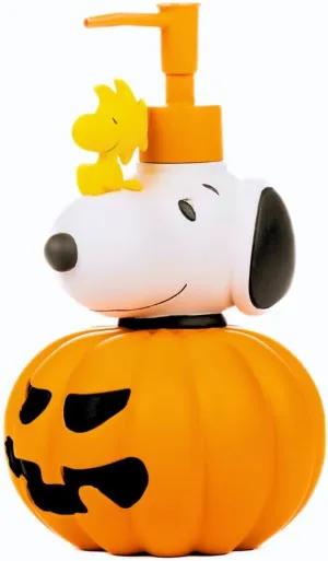 Peanuts Snoopy Halloween Pumpkin Soap/Lotion/Hand Sanitizer Resin Pump Dispenser, 10.01 Ounces, (Officially Licensed Product) by Franco Collectibles