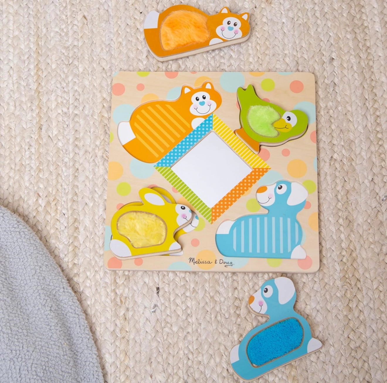 Peek-a-Boo Touch & Feel Puzzle
