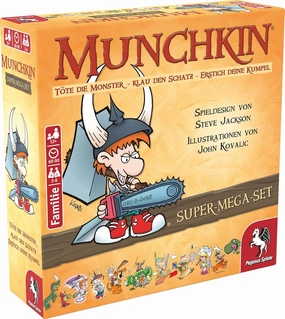 Pegasus Spiele Munchkin Fantasy Super Mega Set