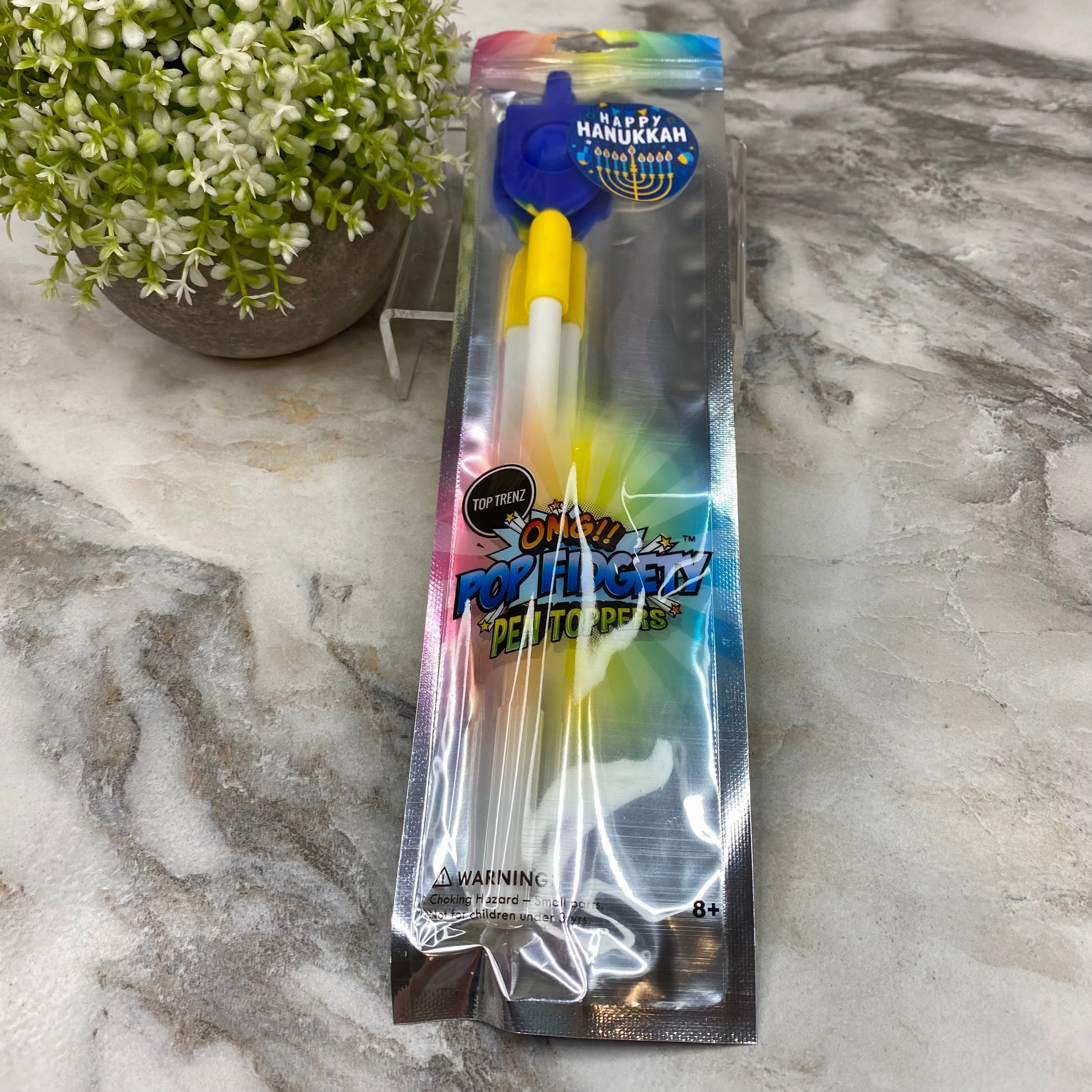 Pen - OMG Pop Fidgety Dreidel Pen    Topper