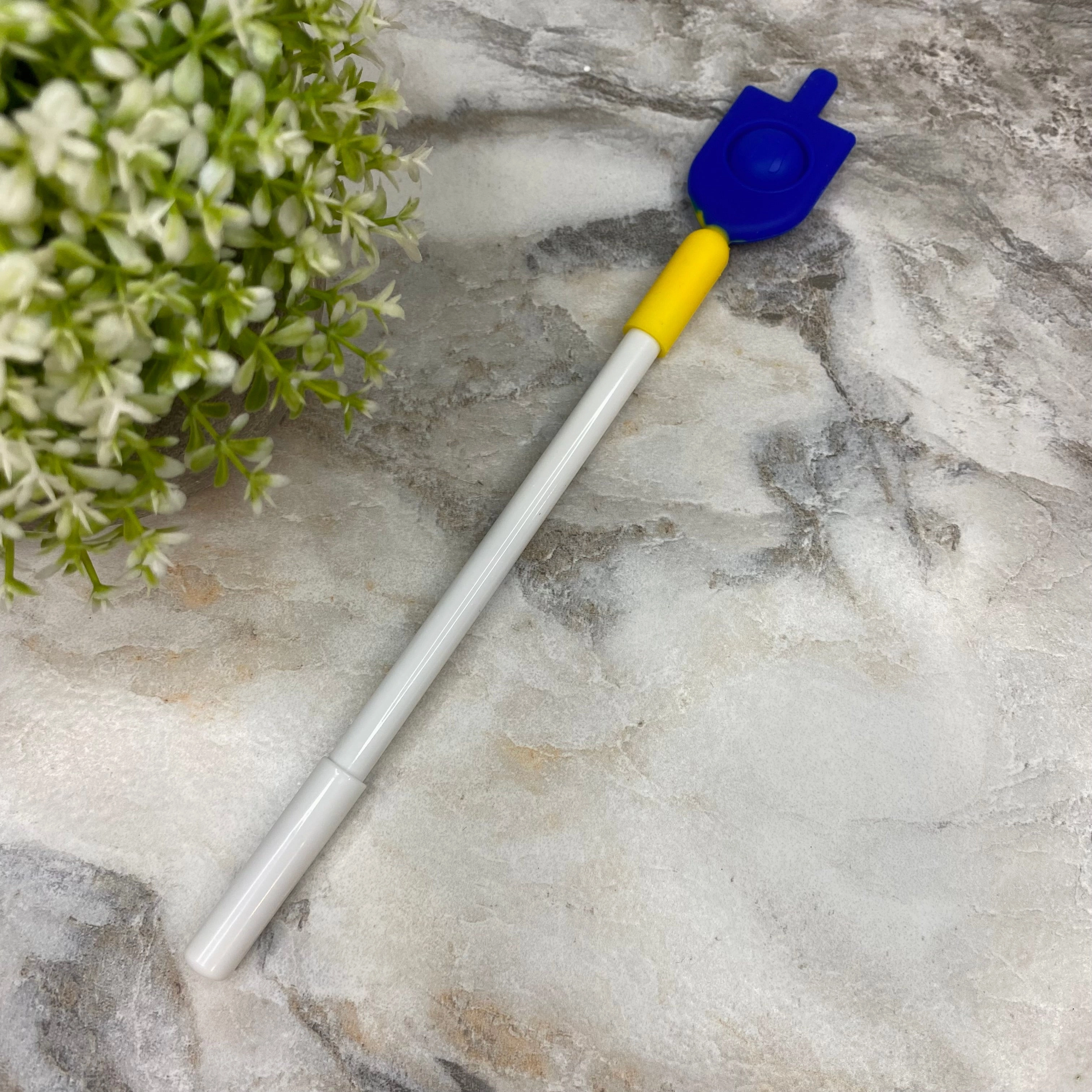 Pen - OMG Pop Fidgety Dreidel Pen    Topper