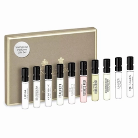 Penhaligon's Scent Library Perfume for Women and Men - 10 Piece Mini Vial Gift Set