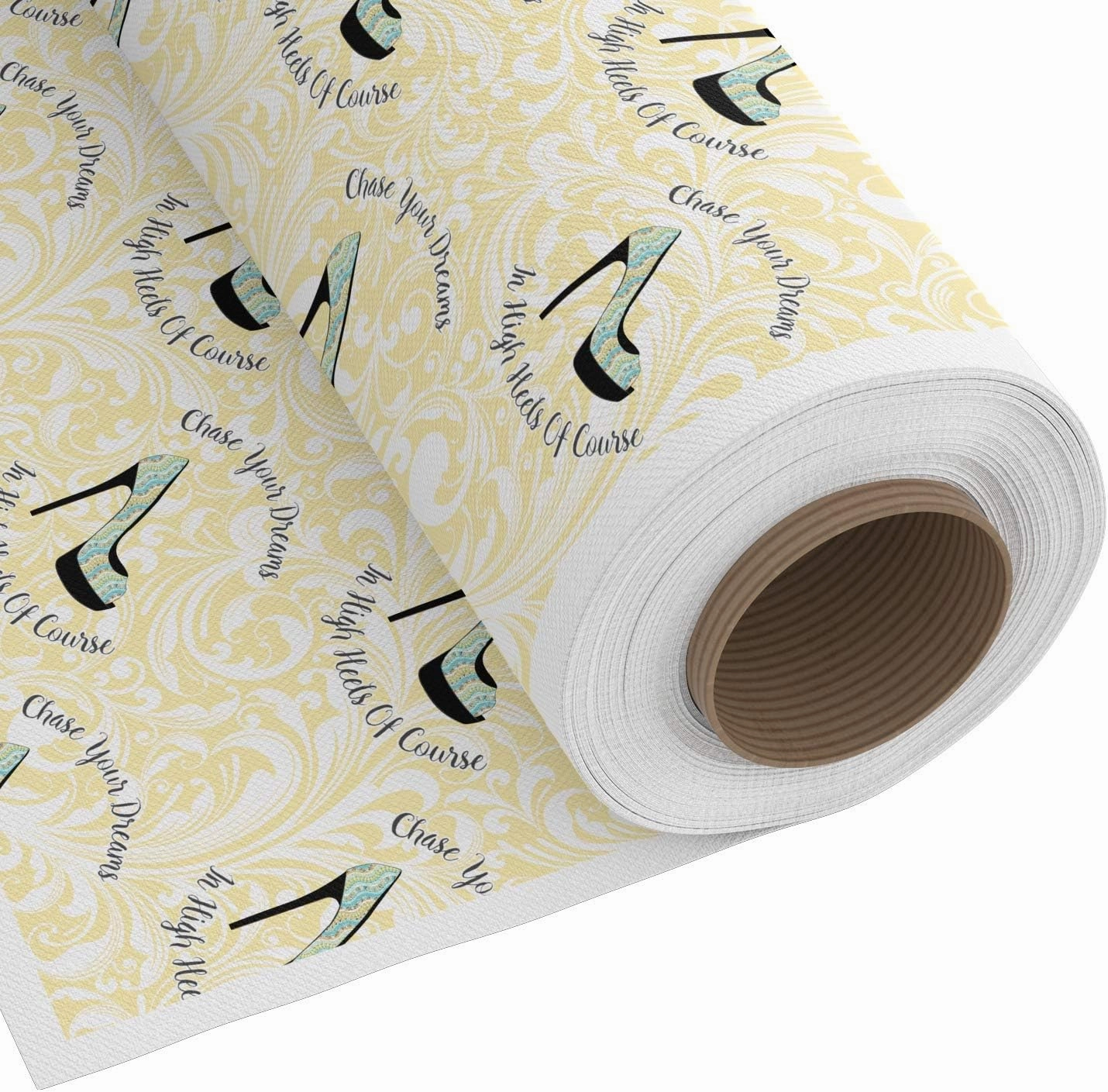 Personalized High Heels Fabric by The Yard - Spun Polyester Poplin