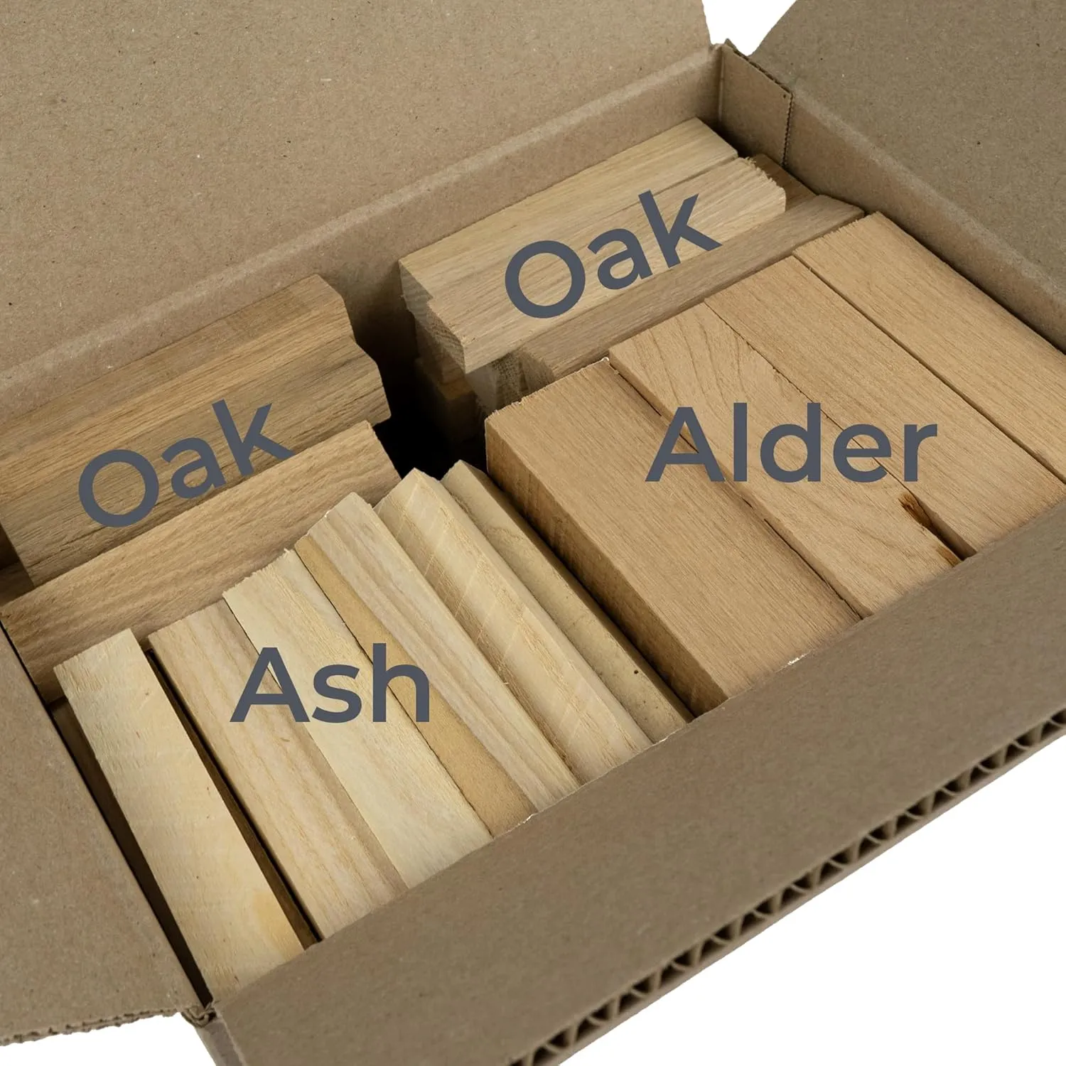 Pizza Oven Wood Variety Pack | Kiln-Dried Oak, Alder & Ash | 8-9 lbs | 4-5 inch Cooking Wood | Compatible with Solo Stove, Gozney & More | Mini Firewood for Fire Pits, Campfires & Smoking