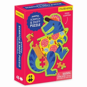 Pizzasaurus 48 pc Mini Scratch and Sniff Puzzle
